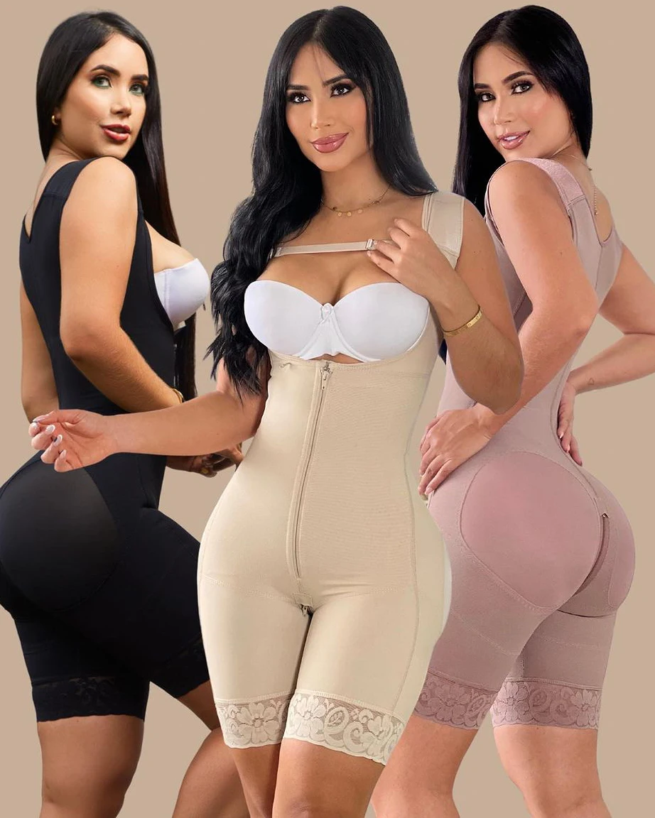 aja Gaine Colombian Latex Reducing Girdle Butt Lifter Weight Underwear Loss Tummy Control Mujer Corset Slimming Buttocks