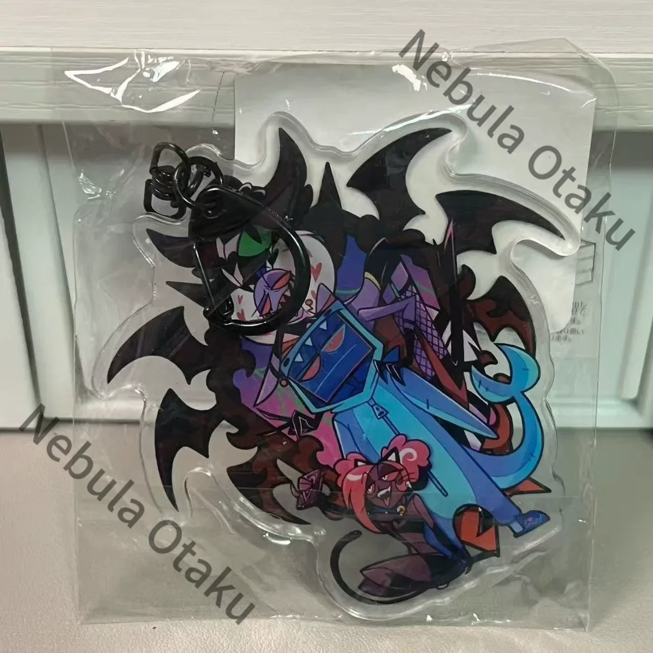 Hazbin Hotel Alastor Lucifer Vox Adam The Exorcist Tinplate Badge Acrylic Standing Sign Card Cosplay Anime Peripheral Gfits