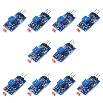 Arduino için 5MM LDR ışığa sensör modülü sensör modülü dijital ışık algılama lmarduino 3 Pins