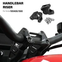 Abrazadera elevadora de manillar de motocicleta, adaptador de elevación de manija de extensión para Honda NX 500 NX400 NX 400 500