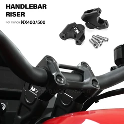 Riser clamp For Honda NX 500 NX400 NX 400 500 Motorcycle Handlebar Risers Extension Handle Lift Adapter
