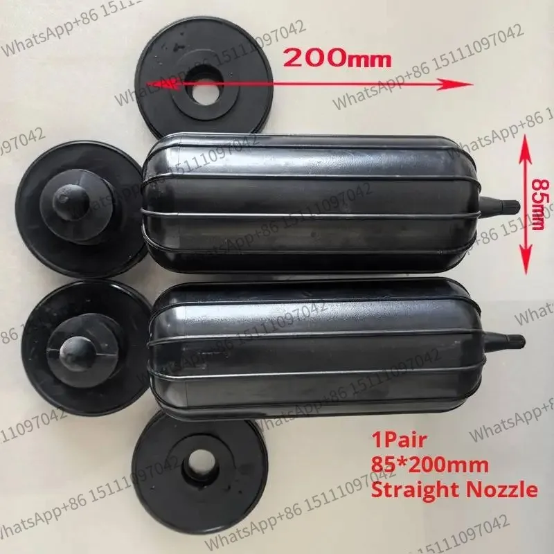 Straight Car Rear Suspension Spring Airbag Noise Reduction for Sedan SUV Off-Road Vehicles Automobile Air Shock Absorber