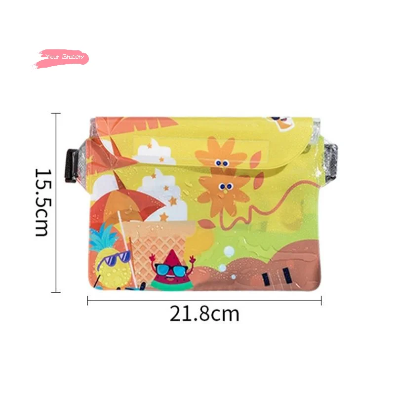 Y-Waterproof Swimming Bag Ski Drift Diving Shoulder Waist Pack Bag Underwater Mobile Phone Bags Case Cover For Beach Boat Sports - view 6