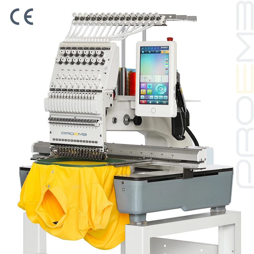 For New Free Accessories High Speed 1200rpm Single Head Multifunctional Embroidery Machine Computerized Motor Pump Gear 10