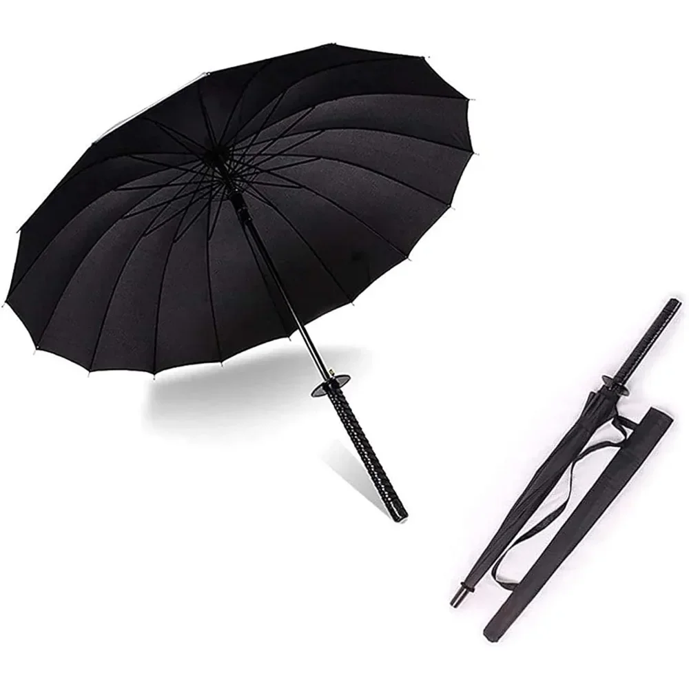 

Samurai Creative Semi-Automatic Samurai ,Windproof Outdoor Umbrella.Sun Protection Umbrella