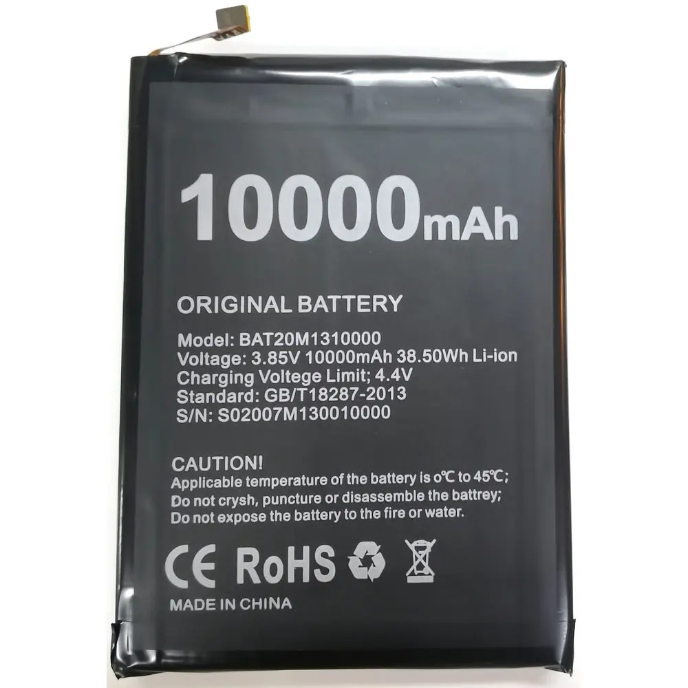 

New BAT20M1310000 Replacement Battery for Doogee S88 S88Pro S88Plus Mobile Phone