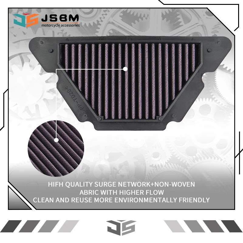 

JSBM Motorcycle Accessories JSBM High Flow Air Filter Oil Filters For YAMAHA XJ6 XJ6F XJ6N FZ6R FZ6-RY FZ6RY 2009 2010 2011-2017