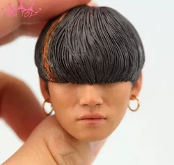 1/6 Scale Asian Korean Singer Kang Dae Sung Head Sculpt Trendy Male Head Carving Model for 12in Action Figure Collection Toy