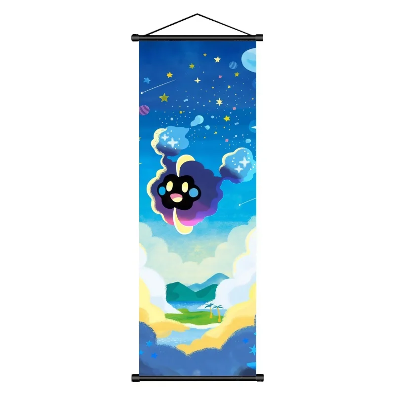 مخطوطات معلقة فريدة من نوعها من Pokémon Cosmog - هدايا رائعة لعشاق البوكيمون مع جماليات البوكيمون