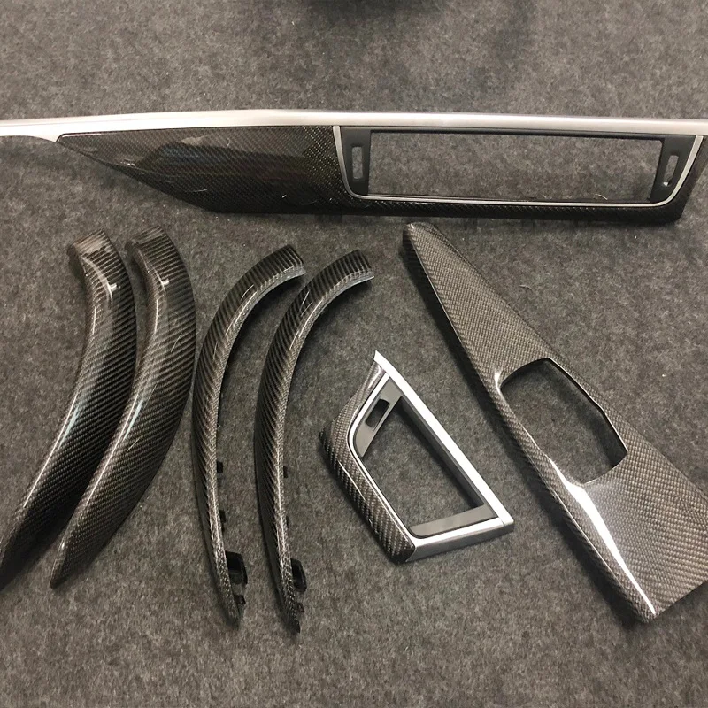 3 Series and 4 Series Carbon Fiber Interior Parts (Factory Supply) - MP-Style Center Console Upgrade (Including Replacements