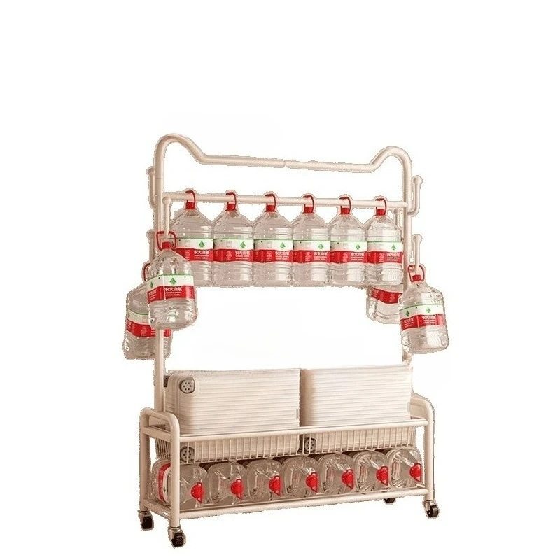 

Simple coat rack bedroom movable floor-to-ceiling vertical room drying rack simple balcony