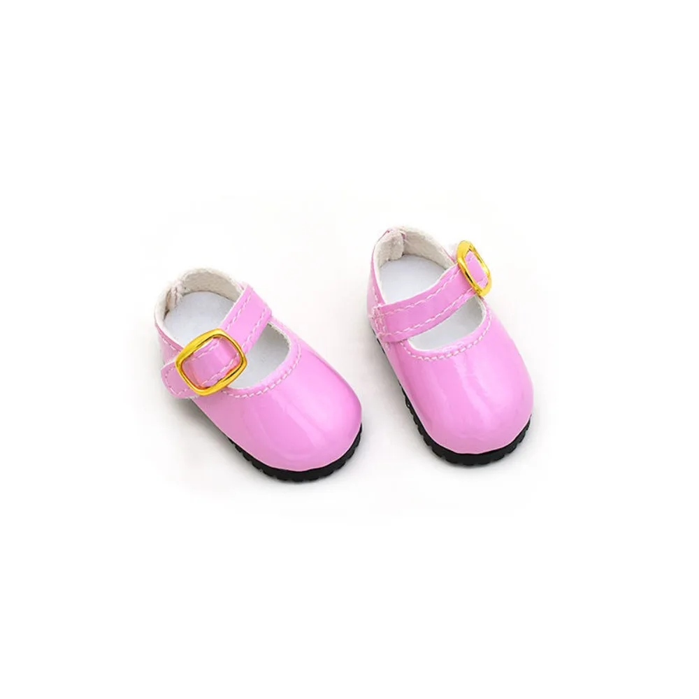 Leather Mini Accessories Children's Gifts DIY Dollhouse Supplies BJD Shoes Dolls Feet Length Doll Dress up Dolls Shoes