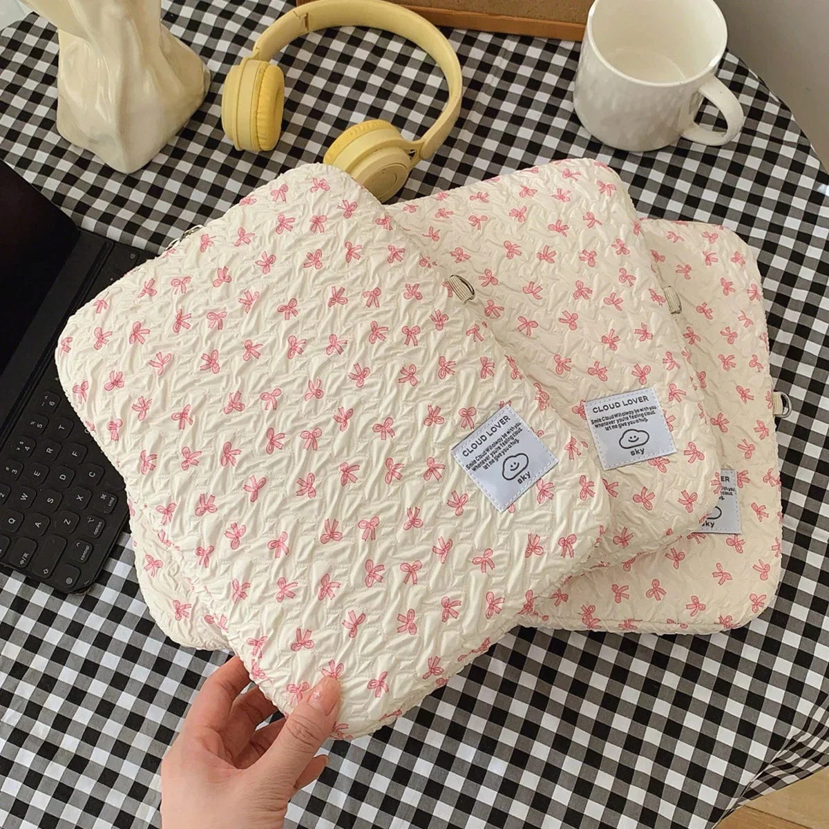 Cute Sweet Bow Prin…