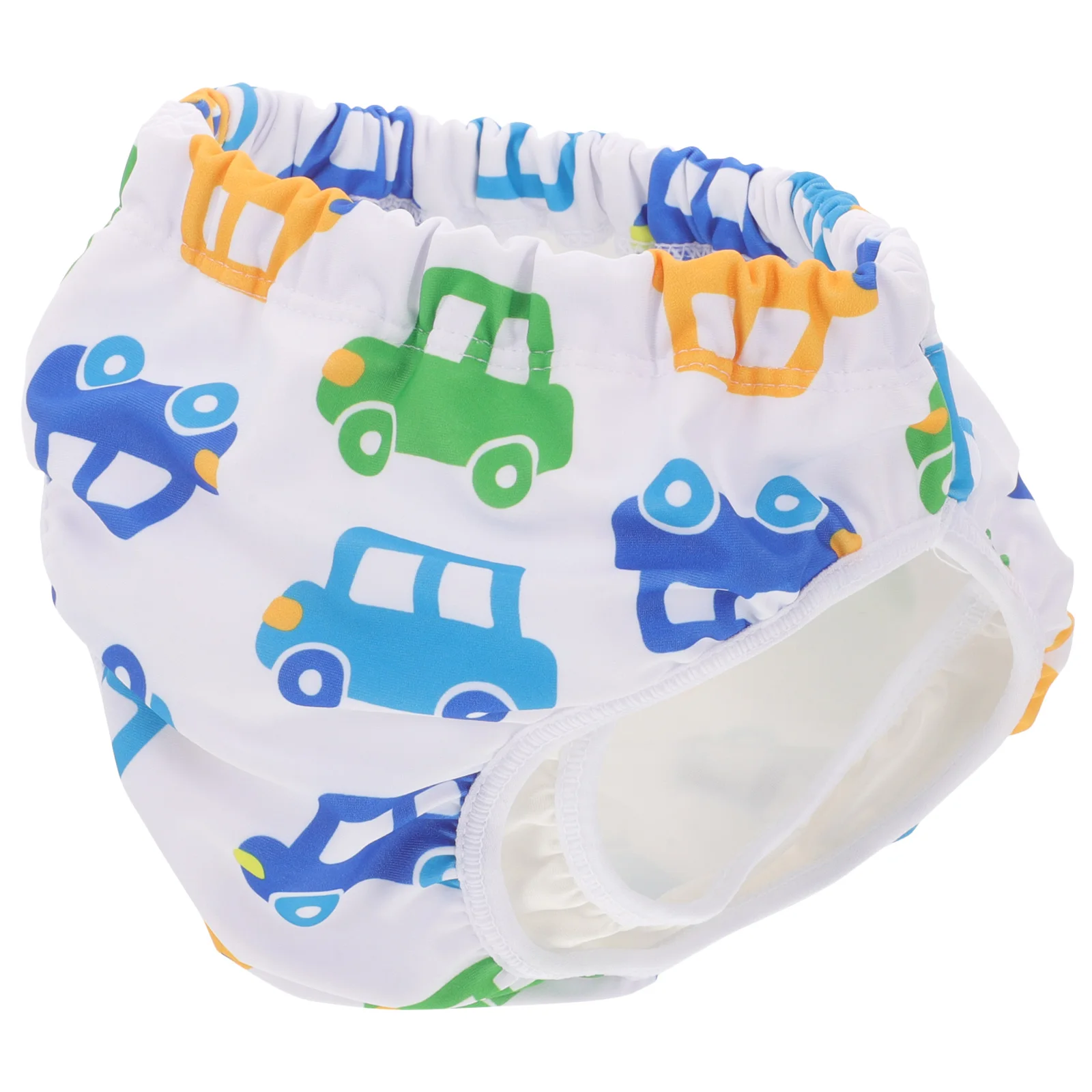 

Leakproof Reusable Swim Diapers 2XL Green Car Pattern Waterproof Anti Leak Boys Girls Toddler Swimwear Newborn Nylon Nappy