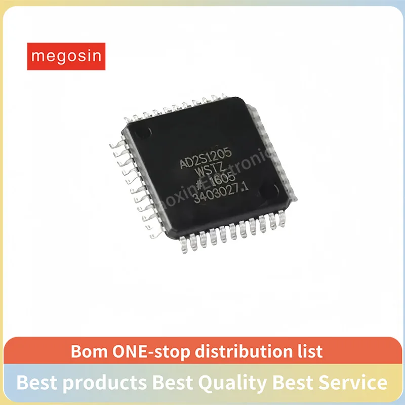 1PCS/LOT  AD2S1205YSTZ AD2S1205  LQFP-44 Data acquisition chip