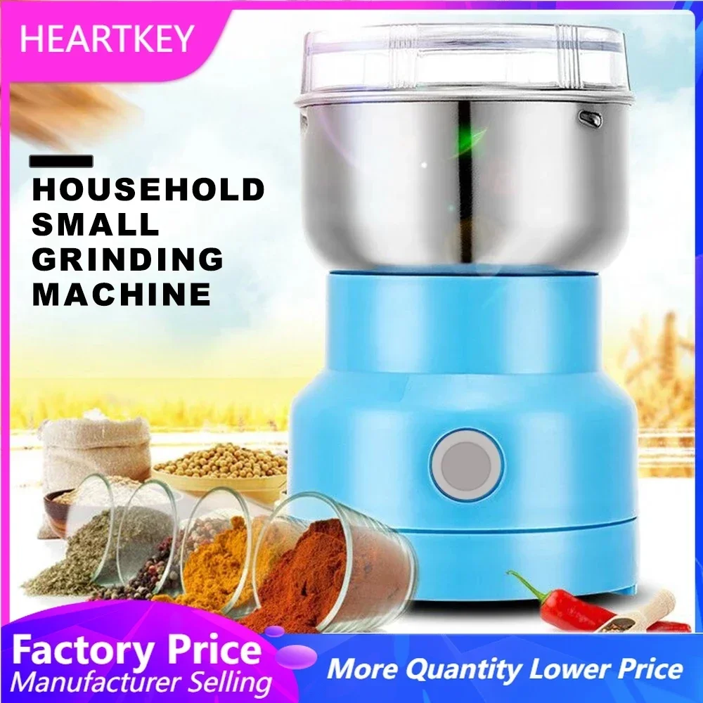 Mini Food Chopper Processor Mixer Blender Extreme Speed Grinding Kitchen Tools Electric Salt Pepper Grinder Mill Machine