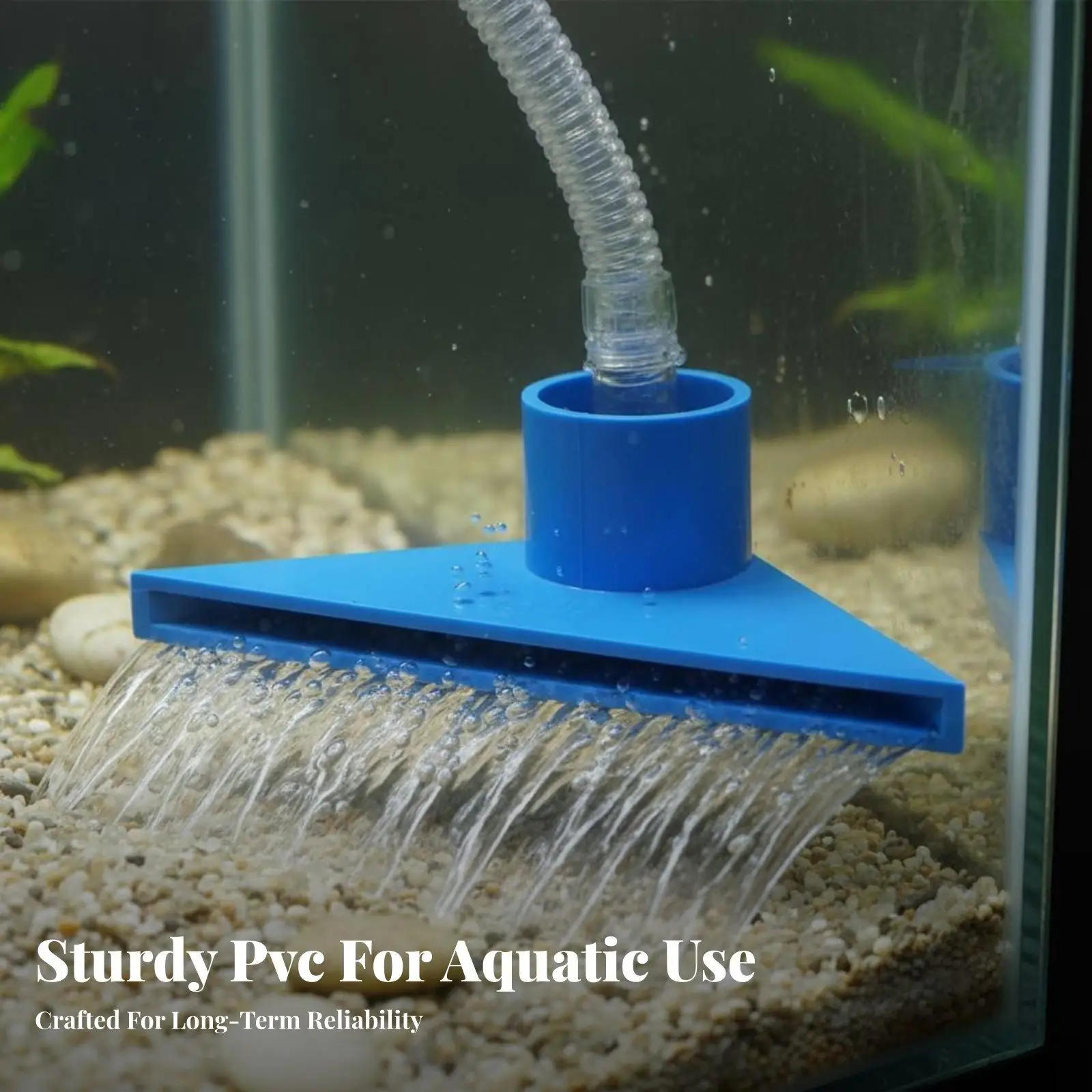 PVC Duckbill Aquarium Outlet Nozzle for Sump Return Line Water Flow Control Fish Tank Accessory