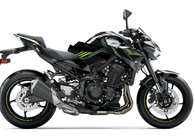 z900-ためオートバイボディフェアリングステッカータンクパッドガスニーグリップトラクションステッカープロテクター
