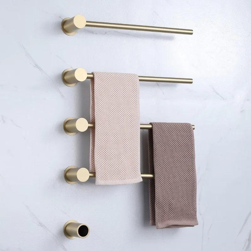 Contemporary Style Digital Gold Electric Heating Towel Rack Towel Heater Controller Towel Rail Element