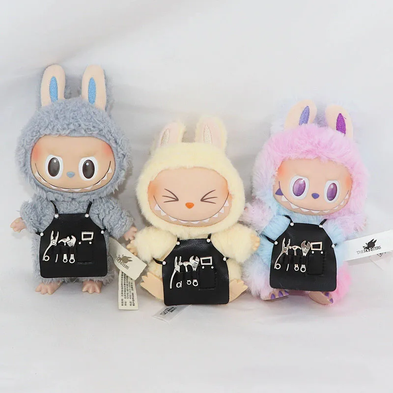 น่ารัก Mini Plush ตุ๊กตาอุปกรณ์เสริมเสื้อผ้าสําหรับ Labubu Mini ซ่อมเครื่องมือน่ารักของเล่นตุ๊กตาอุปกรณ์เสริมของขวัญ
