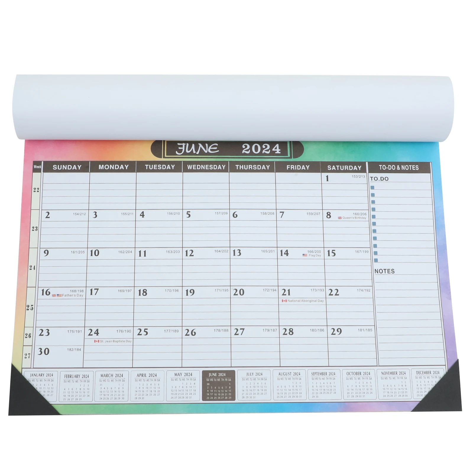 

Calendar Wall Large Print Spiral Hangable Monthly Planner for Home Cute Calnendar Dating