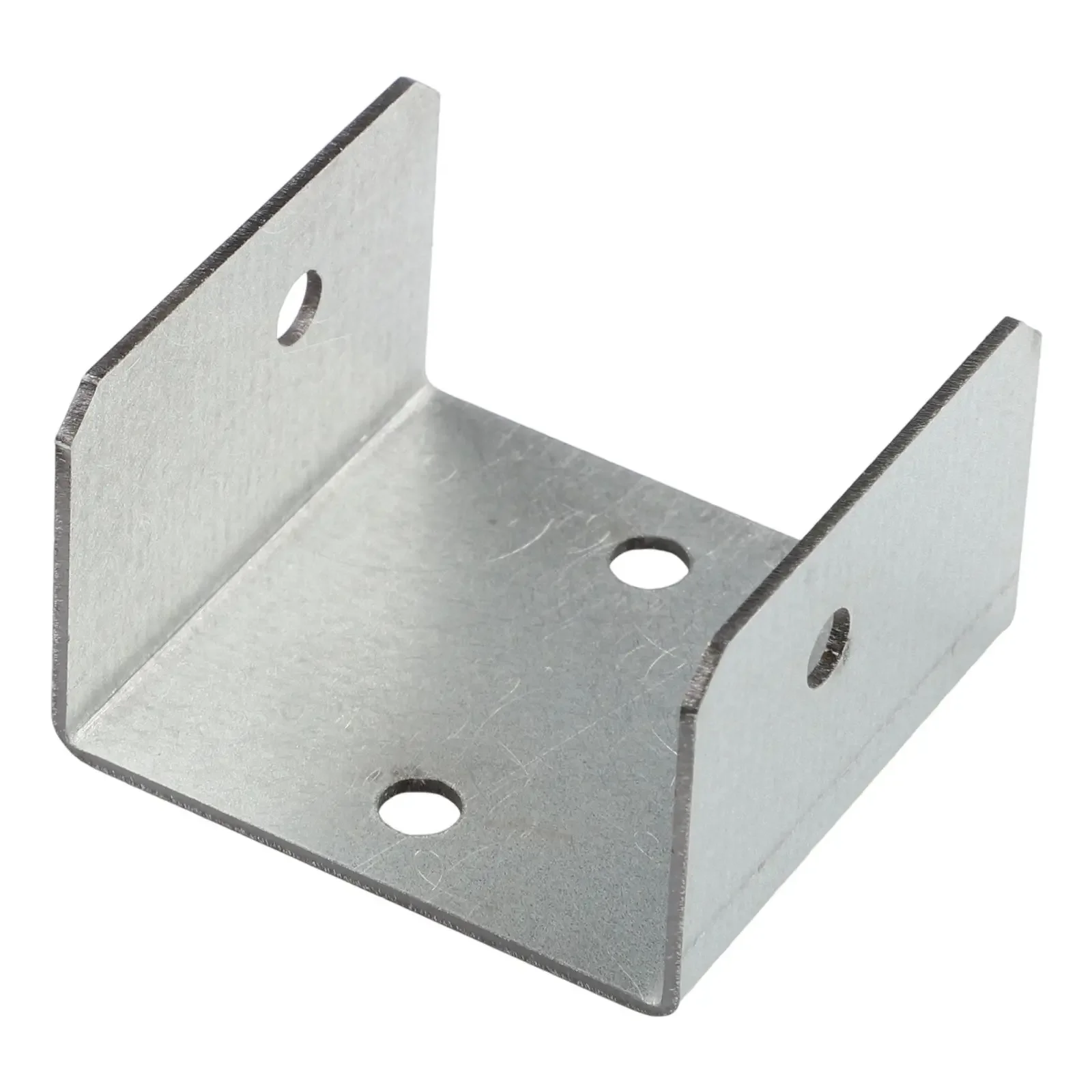 Galvanized Fence Panel Clips 10 Pack For Strong Fixing Of Trellis And Timber Posts Suitable For Panel Sizes 32mm To 50mm
