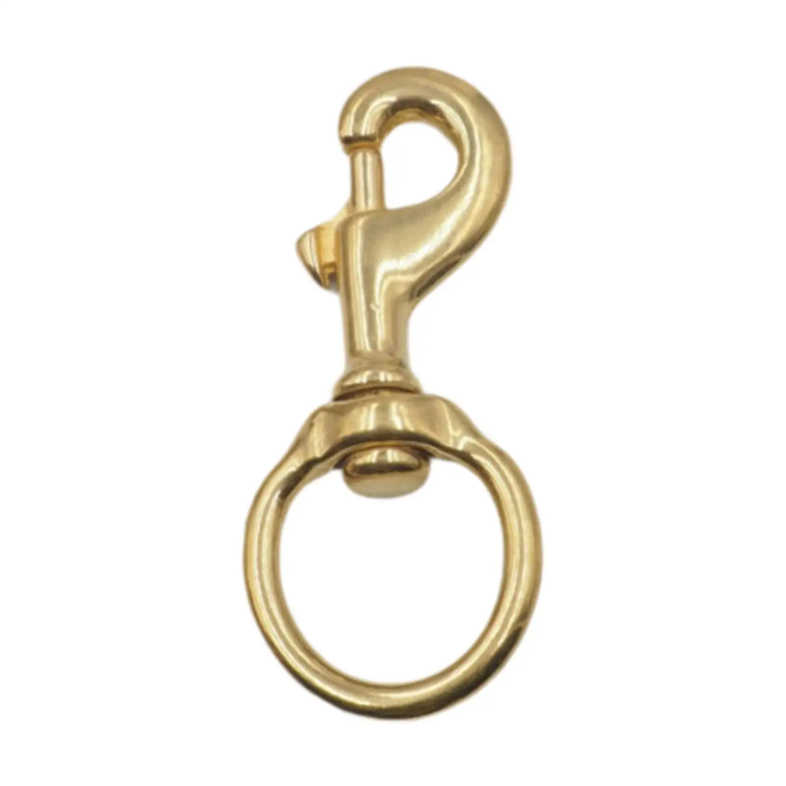 Brass Snap Hook Keyring Hook Clip Attachment Purse Clasp Portable Accessory