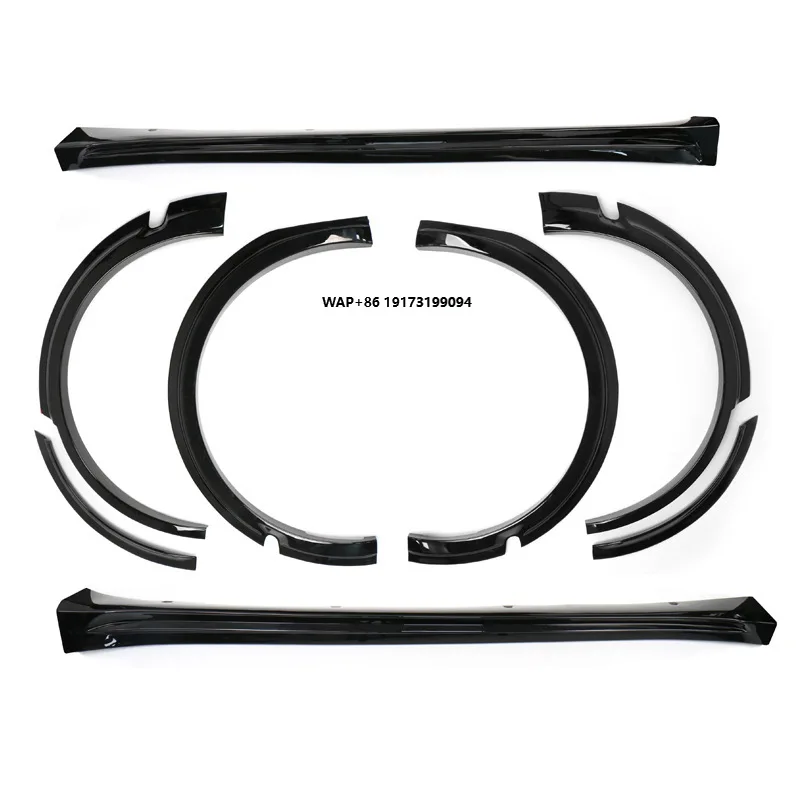 

Fit for Model Y Carbon Fiber Surround Kit Widened Side Skirt Wide Body Wheel Arch Modification