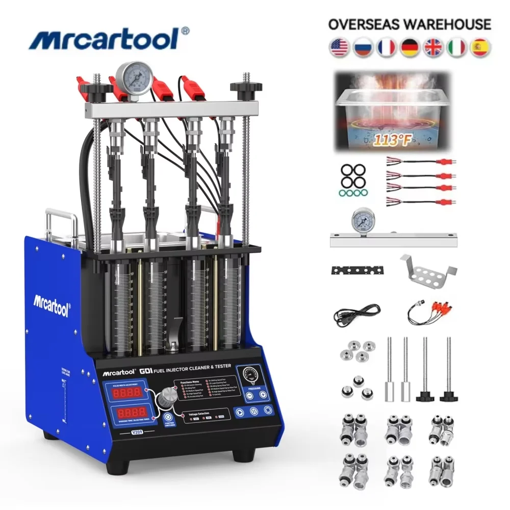 Fuel Injector Tester - MRCARTOOL – аппарат для очистки и