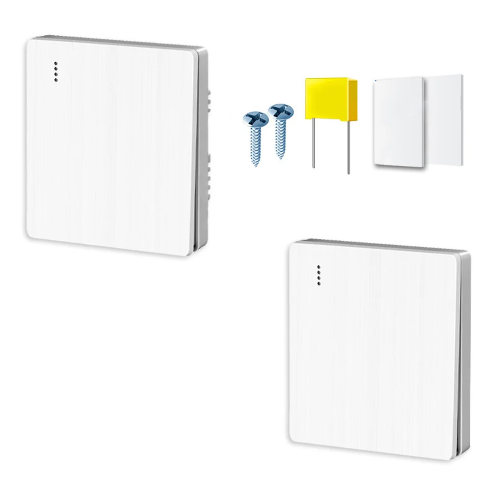 No Wiring Switch Wireless Remote Switch For Bedroom Night Light Peel And Paste Design High Responsive Mechanism