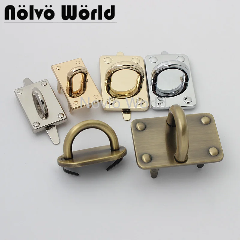 10-50PCS 5-11-14-16-19MM Inner Metal Arch Bridge For Chain Purse Shoulder Bag Belts Strap Connector Handbag Hardware Accessories