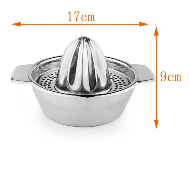 Stainless Steel Lemon Squeezer Manual Juicer Portable Small Orange Squeezer Reamers Fruit Vegetable Juicer Kitchen Tool