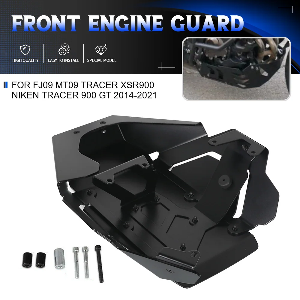 For YAMAHA FJ09 MT09 TRACER XSR900 NIKEN TRACER 900 GT 2014-2021 Engine Housing Protection Motorcycle Front Engine Guard FJ-09