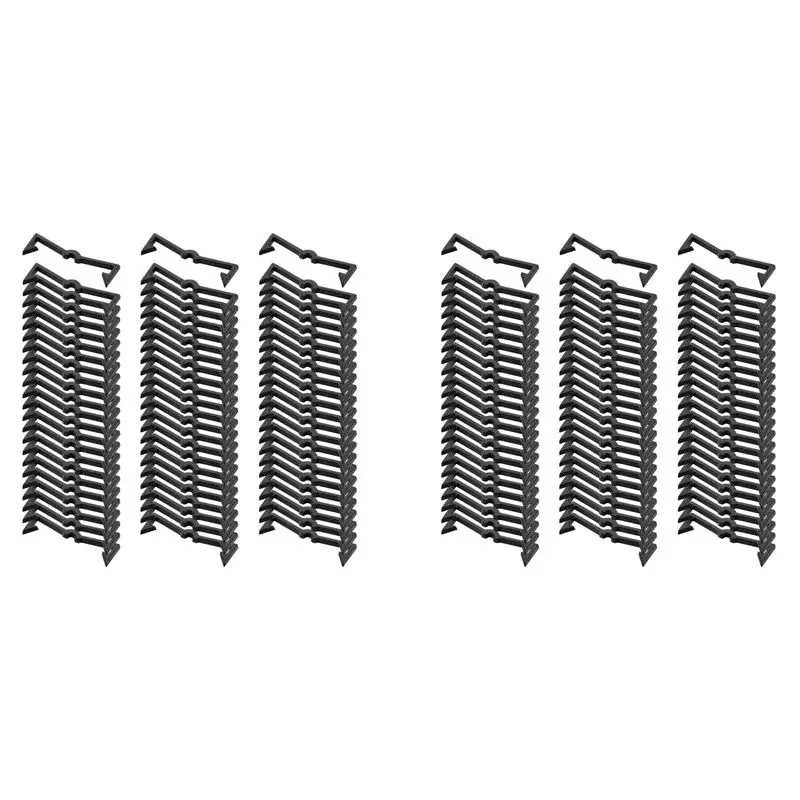 PZHI-200 Pieces Of Plastic Pegboard Hook Lock Pegboard Display Hook Storage Rack