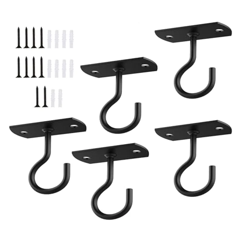 BAAG-Столочные крючки для подвешивания растений, настенный крючок для цветов, корзина для цветов, колокольчики, фонари, фонари, кормушки для птиц