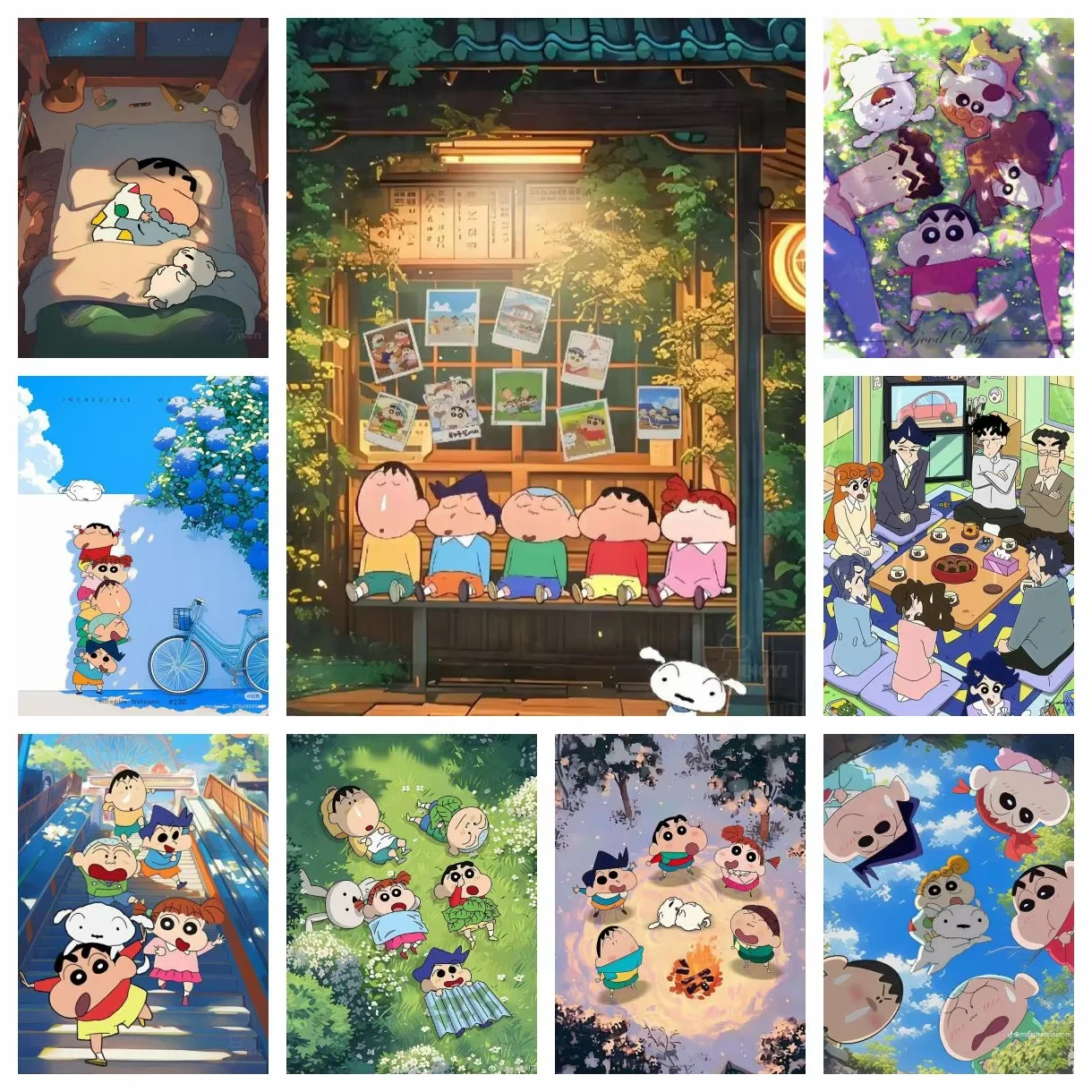 Diamant-Malstifte Shin Hobby Cartoon Diamant-Mosaik Handgemachte Kunst Exquisites Kreatives Geschenk Heimdekoration