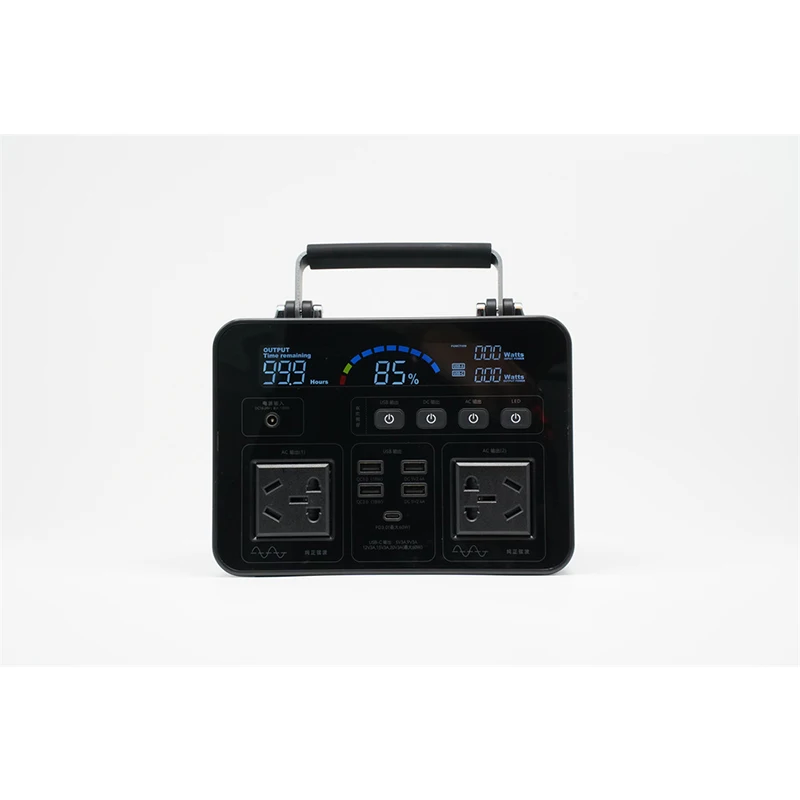 

Portable Solar Generator Portable Charger Power Station 3000W 300W Power Supply Lithium Camping 110-240V Solar Panel Power Bank