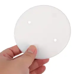 30pcs Ceiling Covers Replacement Round Ceiling Covers Power Cable Protection Board Electrical Panel Covers Wall Plate Box Blank