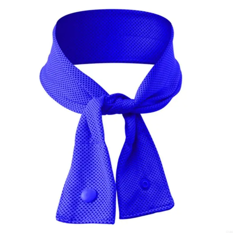 Breathable Nylon Chilled Scarf With Water Absorbent Bead Cooling Technology Functional Wearable For Individuals Creatures 6XDA