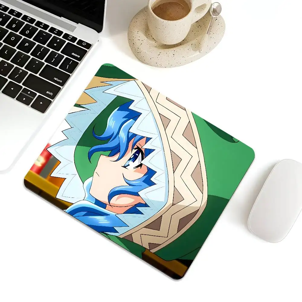Himekawa Yoshino Mousepad Small LockEdge Mouse Pad For Gamers Computer Desk Pad Rectangular Anti-slip Rubber