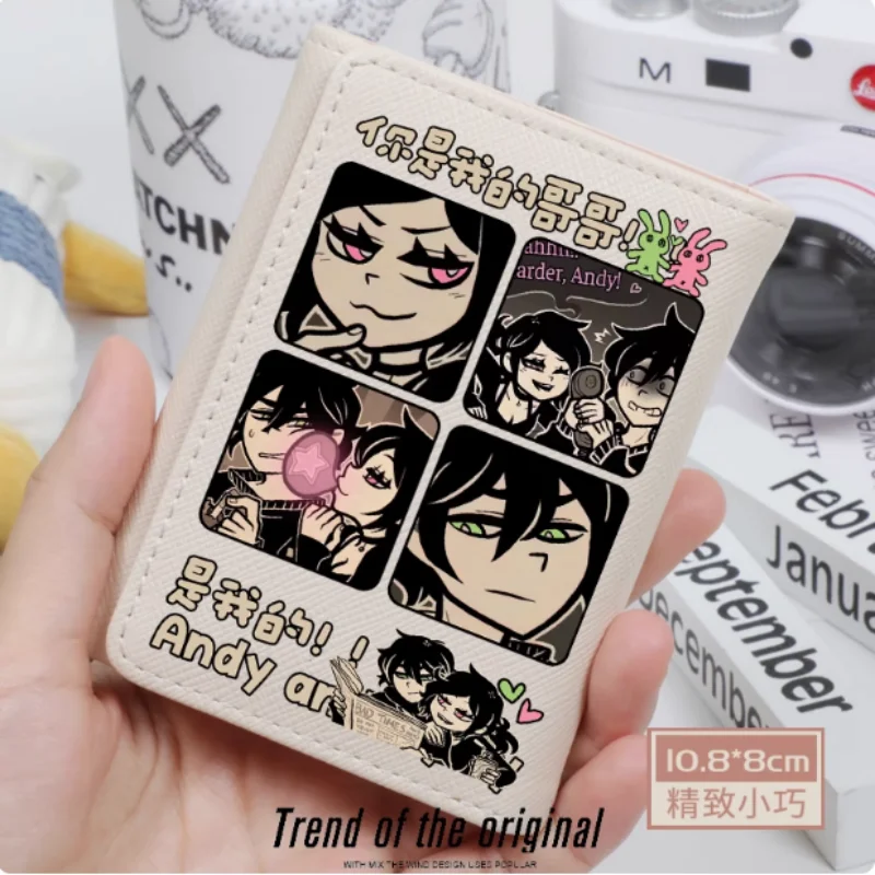 

Andy Volcano Fashion Wallet PU Purse Card Holder Hasp Money Bag Cosplay Gift B1817