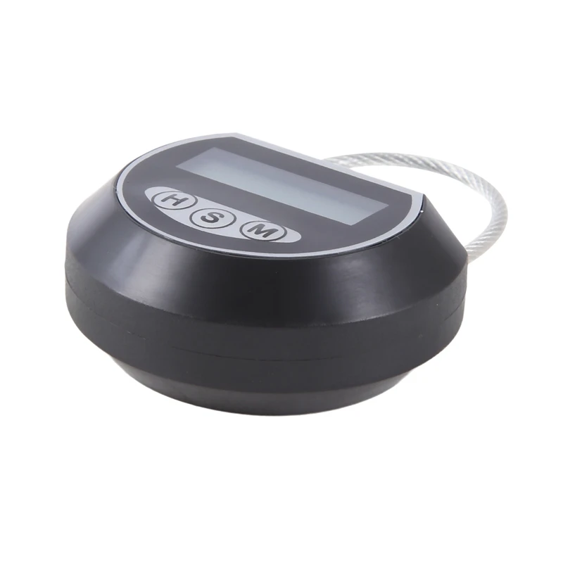 Imagem -03 - Electronic Time Lock Container Multi Function Timer Bin Brinquedos Preto