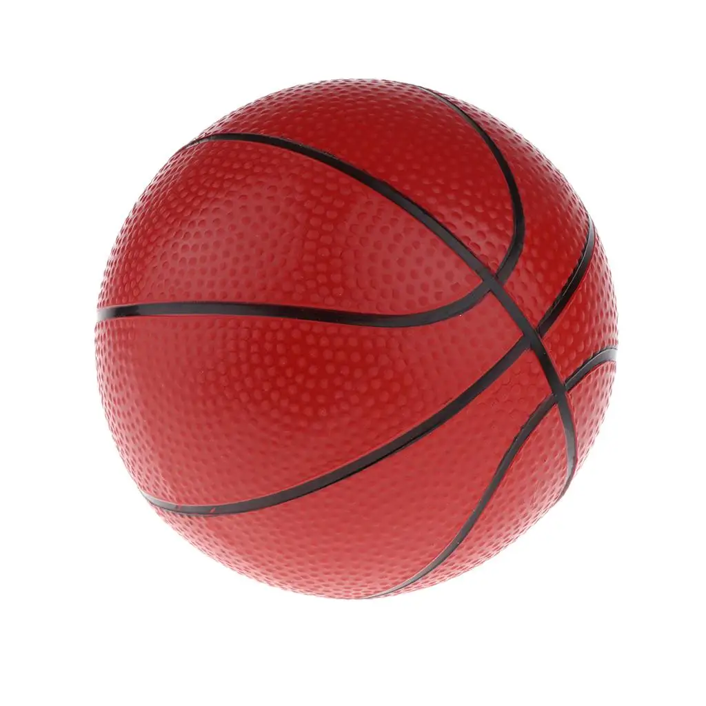 Mini Red Basketball Outdoor Sports Ball 6 Inches Diameter, Children Baby