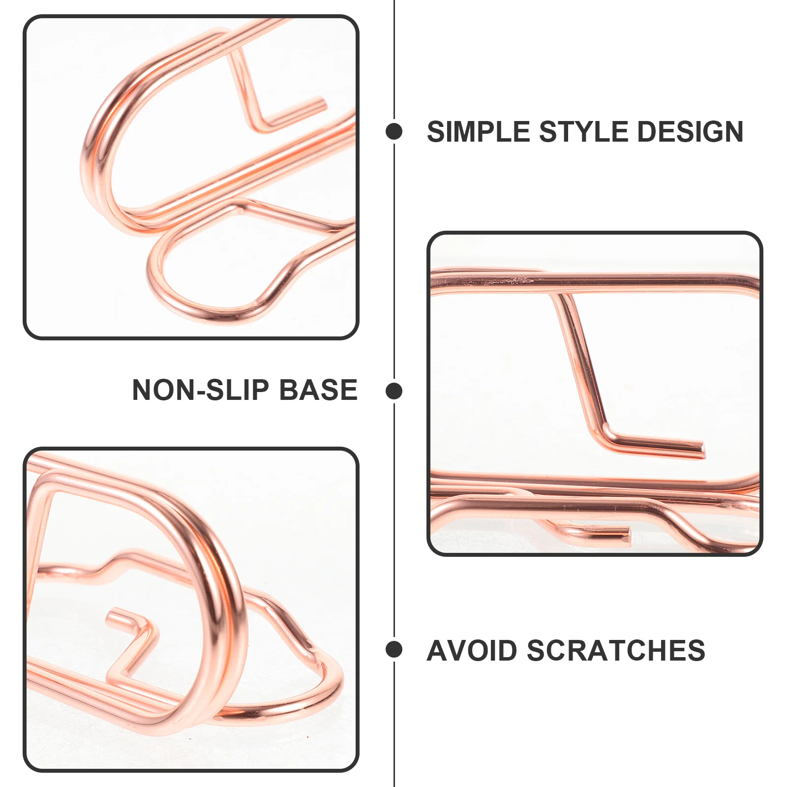 

Business Card Holder Metal Desk Organizer Stand For Office Name Cards Storage Rack Sturdy Case Desktop Accessory