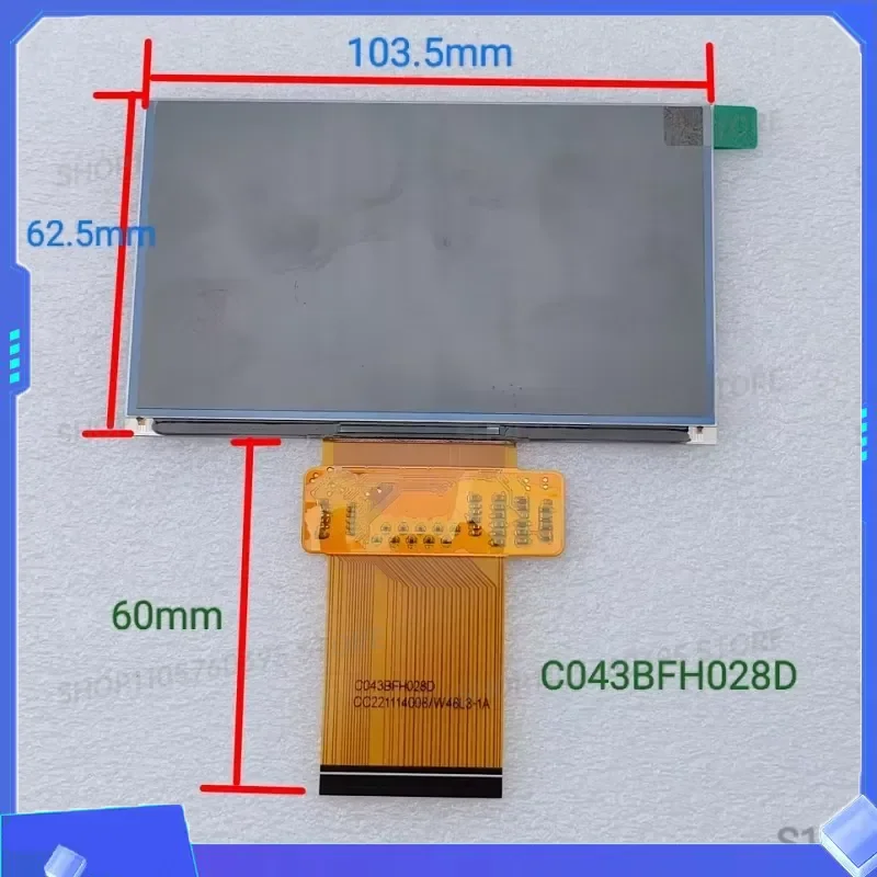 For Projector Screen Repair FPC-C043BFH027-V3 C043BFH028C LCD Display C043BFH028D Replacement Part
