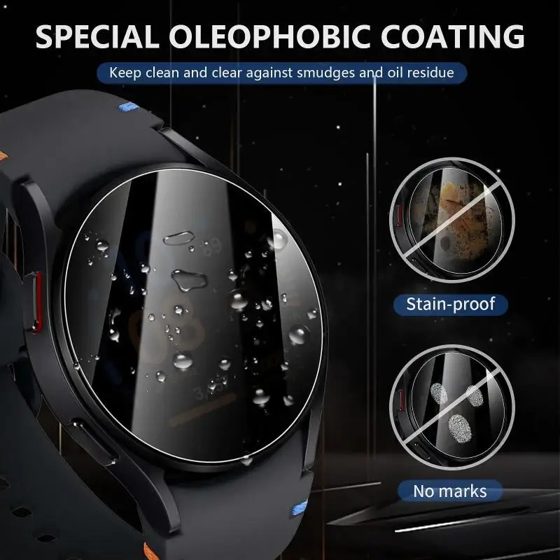 Anti Peeping Screen Protector For Samsung Galaxy Watch 7 40mm 44mm Tempered Peep-proof Protection Film For Samsung Ultra 47mm
