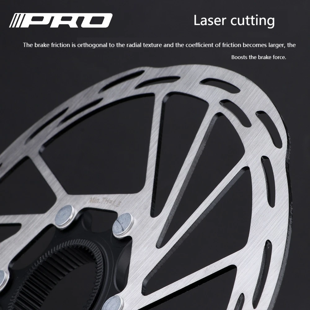 IIIPRO Centerlock Rotor MTB Road Bike Heat Dissipation Cooling Disk Center lock 140/160/180/ 203mm Disc Brake Rotor Center Lock