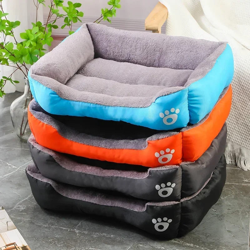 Pet Cat and Dog Nest Large Scale Pinkycolor Warm and Comfortable Soft Cotton Nest Waterproof Sofa Bed Universal for Cats and Dog