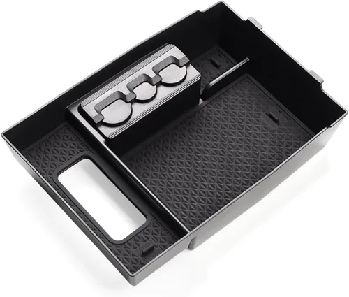 Imagen 2 del producto Caja de almacenamiento para reposabrazos Central Interior de coche, para Mazda CX-8 CX-9 2016-2024 CX8 CX9, bandeja oculta ABS, accesorios para automóviles