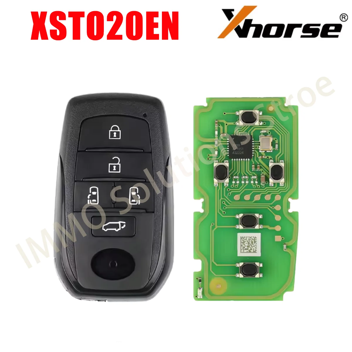 Xhorse XSTO20EN Smart Key XM38 Smart Key With 5 Buttons